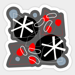 *Asterisk* - Abstract Tess, Mug, Sticker, etc. Sticker